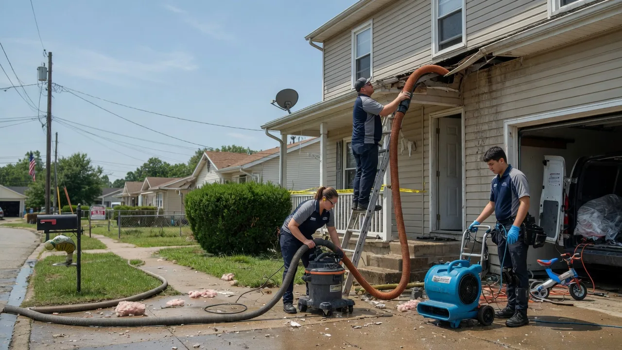 Water Damage Restoration in Goldsmith, IN near me